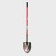 Ames True Temper Round Point True American Shovel with Fiberglass Handle