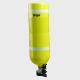 Draeger Low Pressure 2216psi Aluminum Yellow Cylinder 30 minute 