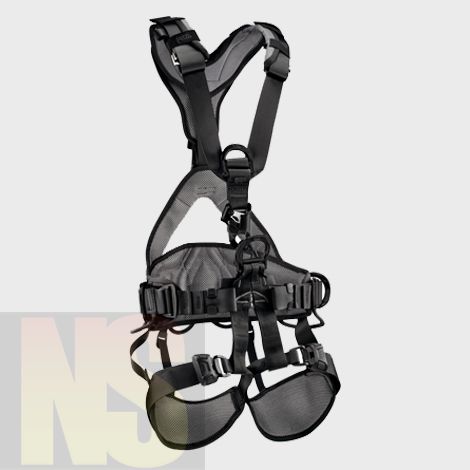 Petzl - AVAO BOD CROLL FAST BLACK Work Positioning and Fall Arrest Harness